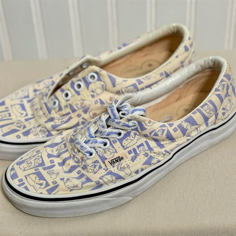 Vans Era Women's 7.0 Breast Cancer Awareness Pin Up‎ Art Print Skater Shoes